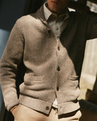 Taylor Stitch Crawford Sweater - Coffee Twist Men's Tops - Sloane Boutique