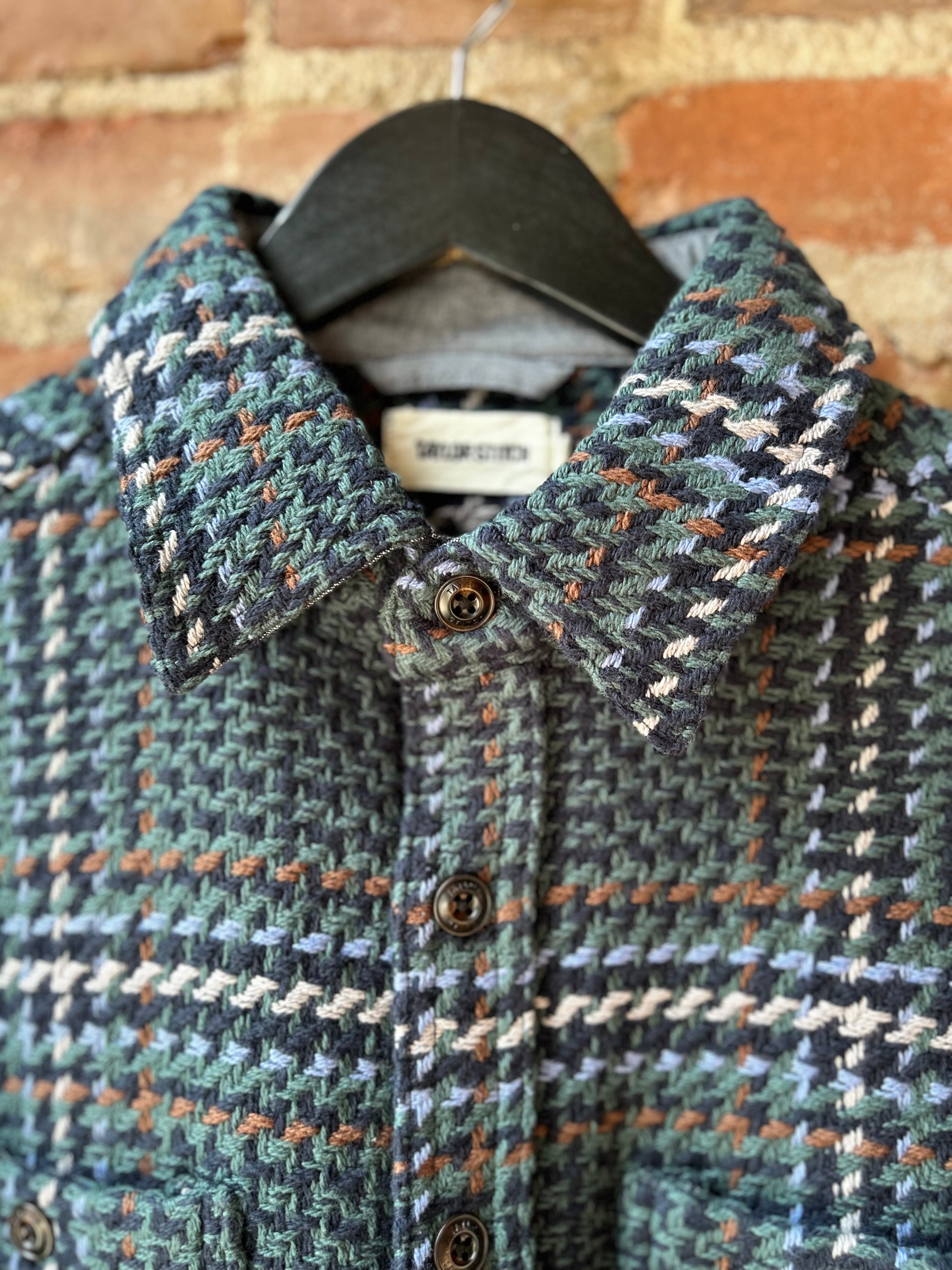 Taylor Stitch Cutter Overshirt - Canal Check Men's Tops - Sloane Boutique