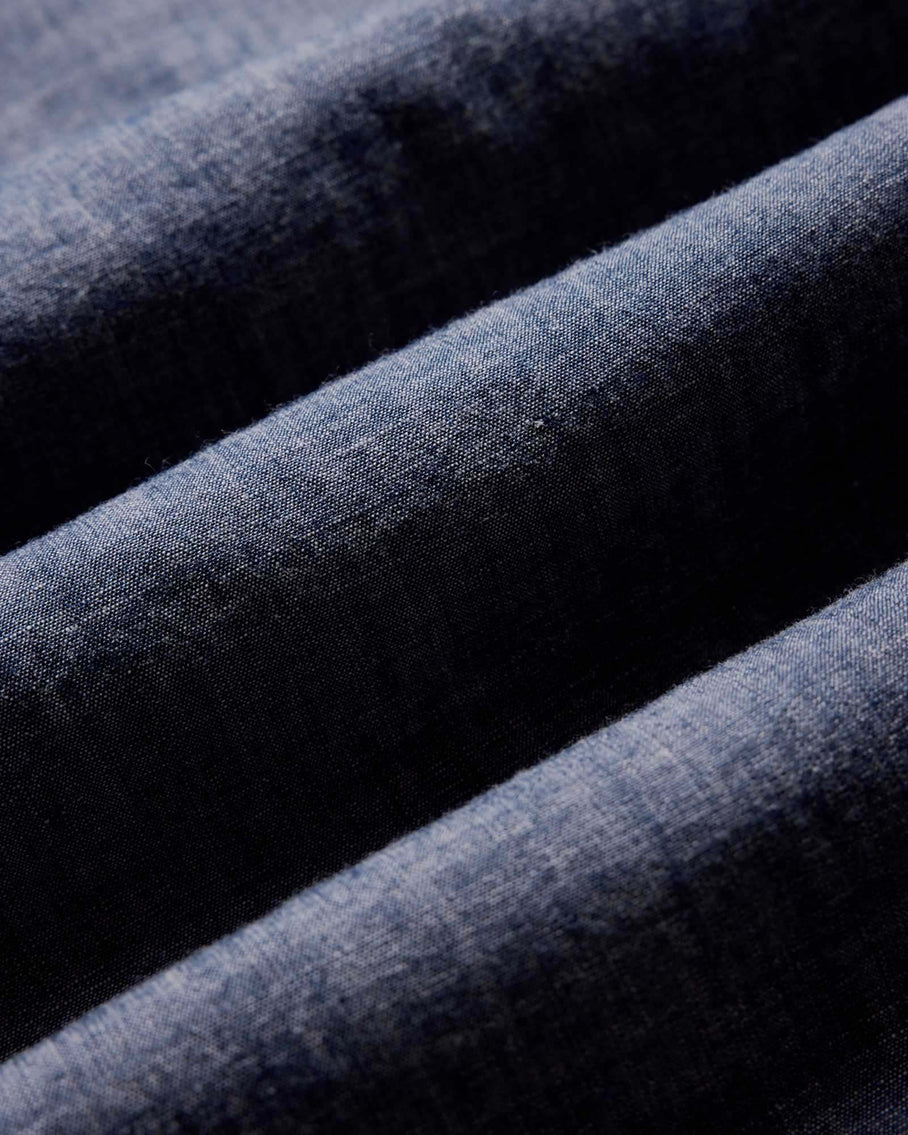 Taylor Stitch Foundry Shirt - Rinsed Indigo Chambray Men's Tops - Sloane Boutique