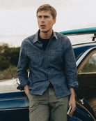 Taylor Stitch Foundry Shirt - Rinsed Indigo Chambray Men's Tops - Sloane Boutique
