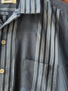 Taylor Stitch Hawthorne Shirt - Indigo Patchwork Men's Tops - Sloane Boutique