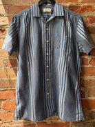 Taylor Stitch Hawthorne Shirt - Indigo Patchwork Men's Tops - Sloane Boutique