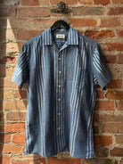 Taylor Stitch Hawthorne Shirt - Indigo Patchwork Men's Tops - Sloane Boutique