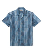 Taylor Stitch Hawthorne Shirt - Indigo Patchwork Men's Tops - Sloane Boutique
