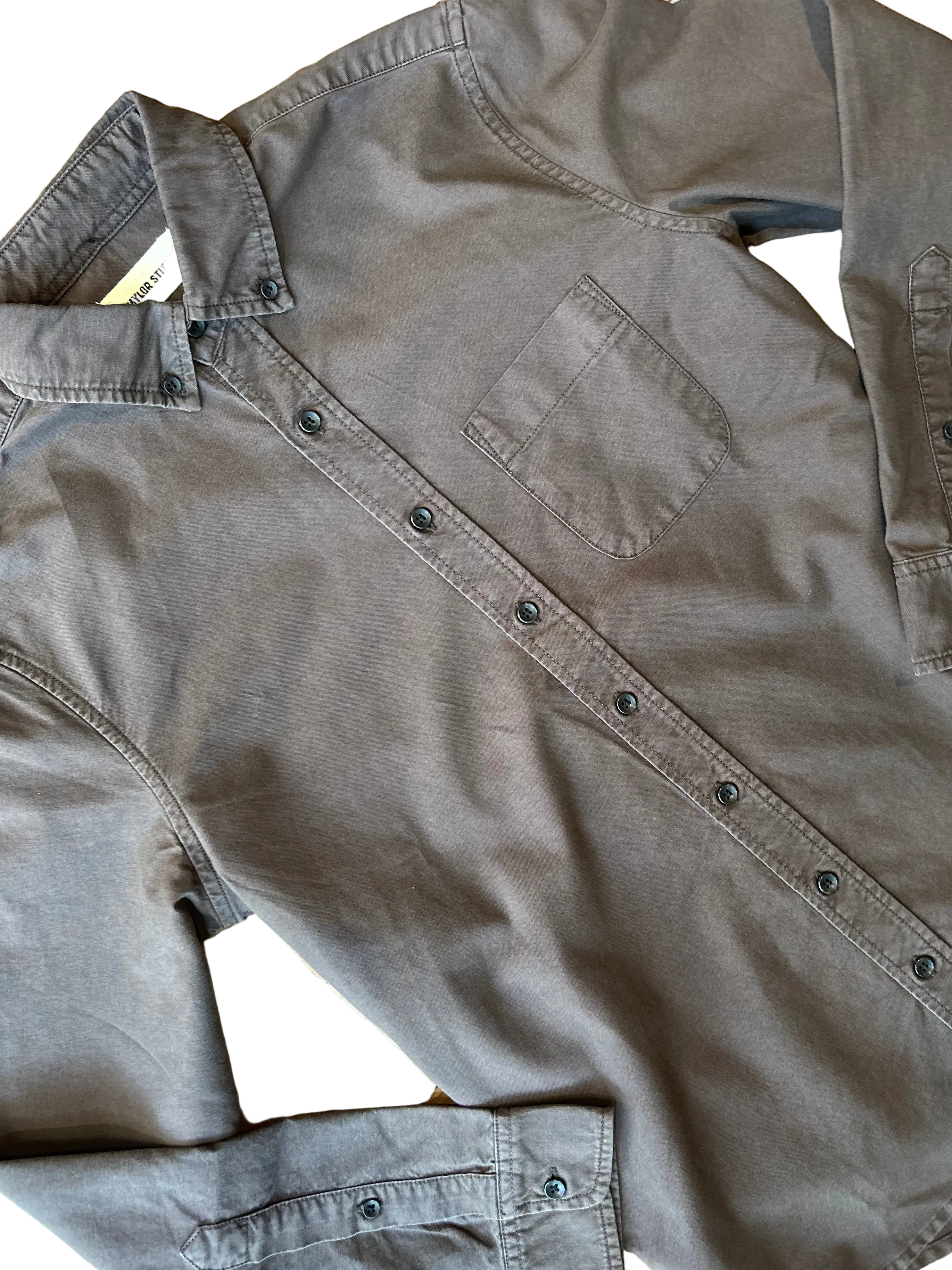 Taylor Stitch Jack Oxford - Soil - Sloane Boutique