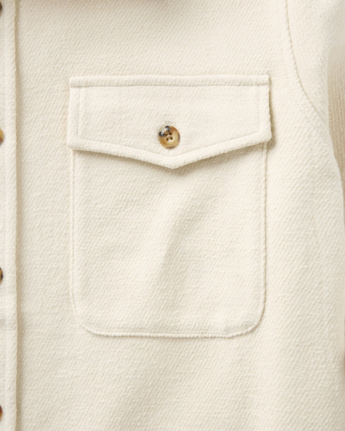 Taylor Stitch Maritime Shacket - Vintage White Men's Tops - Sloane Boutique