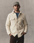 Taylor Stitch Maritime Shacket - Vintage White Men's Tops - Sloane Boutique