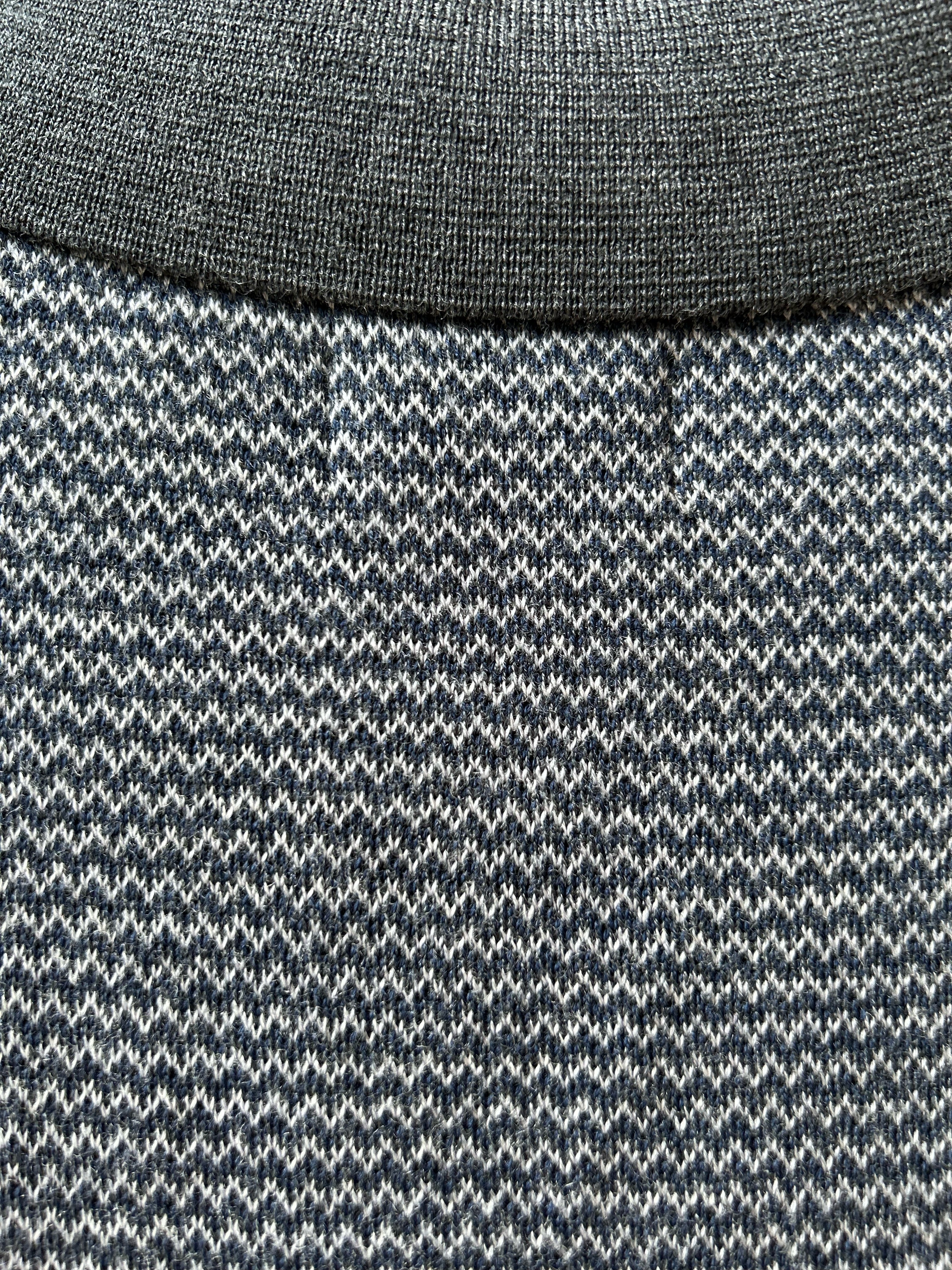 Taylor Stitch Newton Sweater Polo - Navy Birdseye Men's Tops - Sloane Boutique