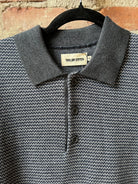 Taylor Stitch Newton Sweater Polo - Navy Birdseye Men's Tops - Sloane Boutique