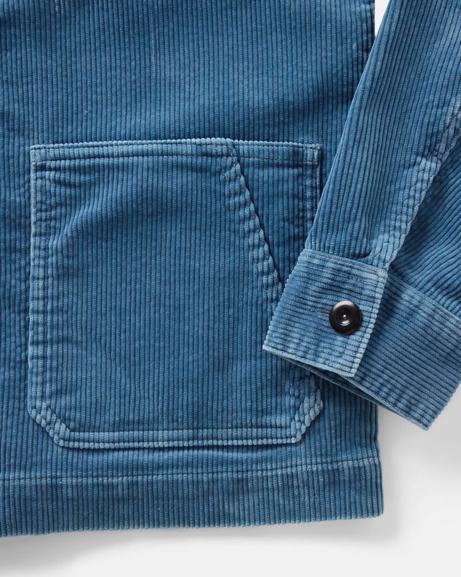 Taylor Stitch Ojai Jacket Corduroy - Washed Indigo Men's Tops - Sloane Boutique