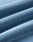 Taylor Stitch Pacific Polo - Washed Indigo Pique Stripe Men's Tops - Sloane Boutique