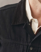 Taylor Stitch Ryder Jacket - Rinsed Black Organic Selvedge Outerwear - Sloane Boutique