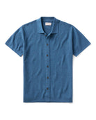 Taylor Stitch The Button Down Polo - Gulf Stream Herringbone Men's Tops - Sloane Boutique