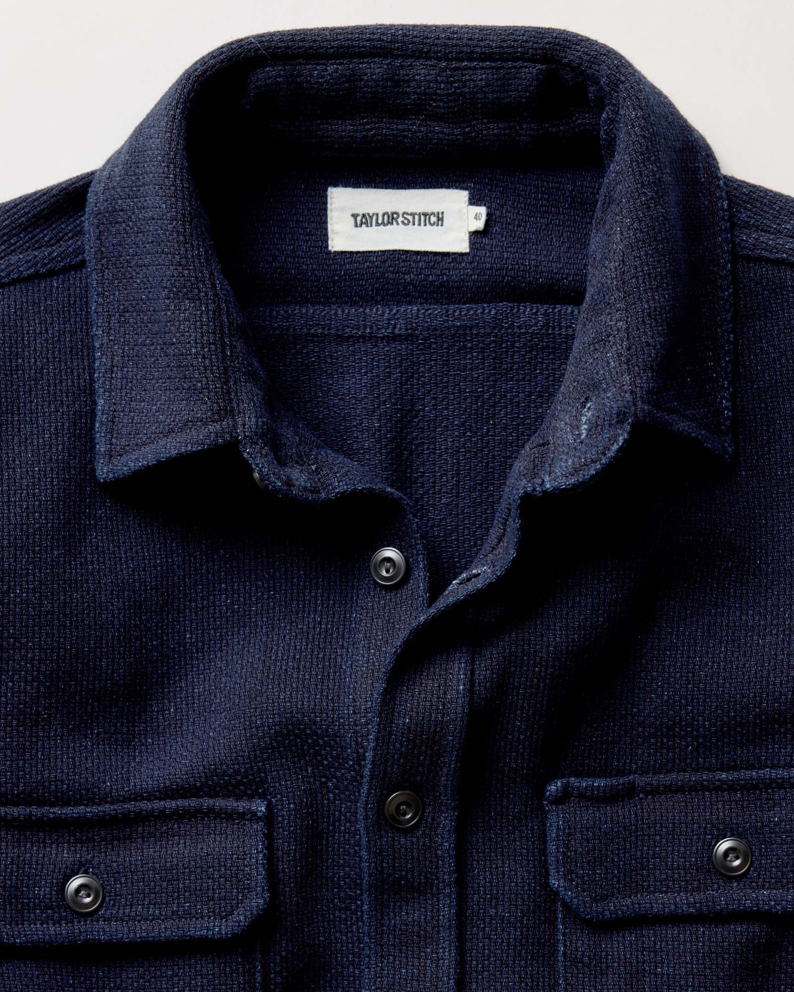 Taylor Stitch The Division Shirt - Rinsed Indigo Men's Tops - Sloane Boutique