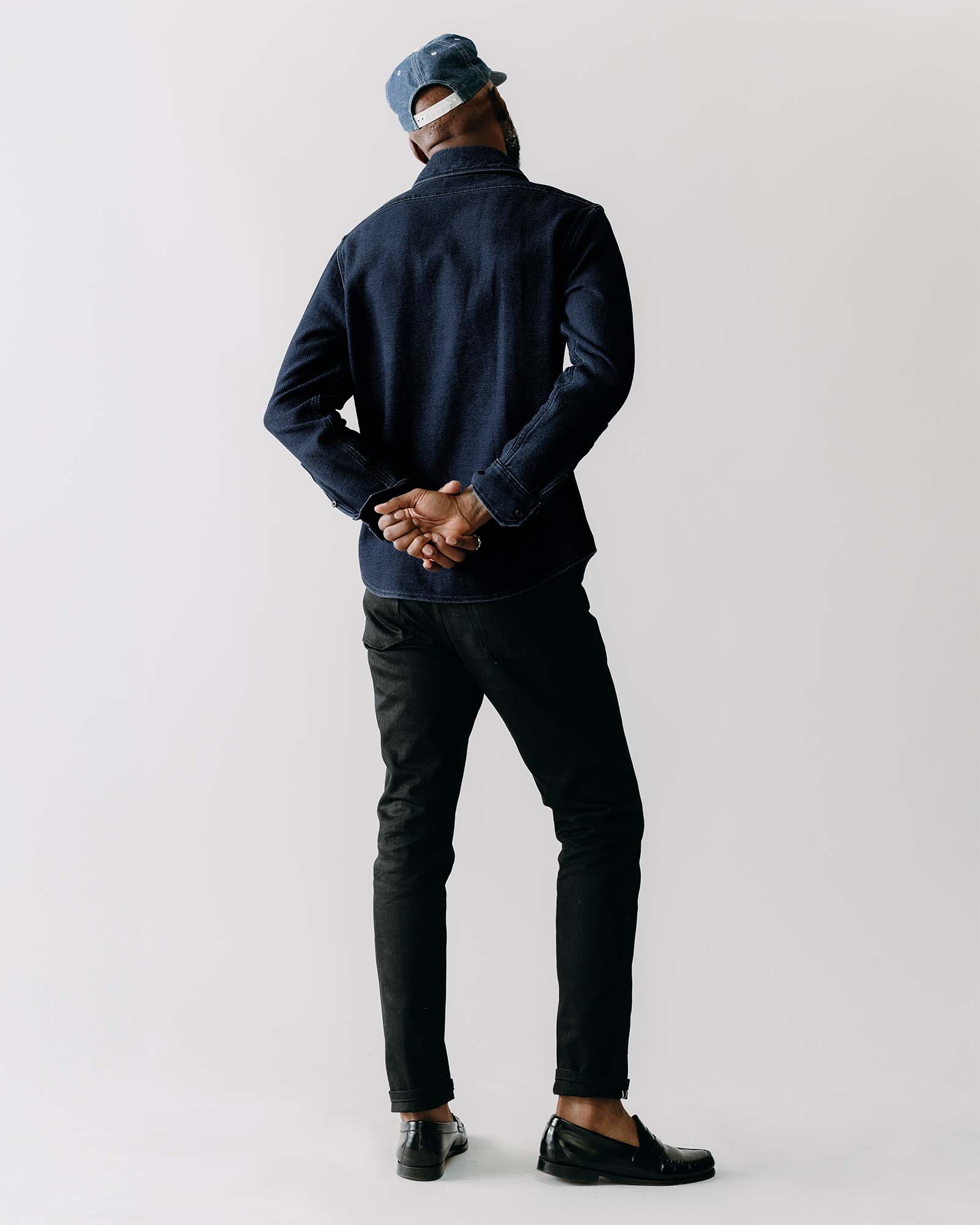 Taylor Stitch The Division Shirt - Rinsed Indigo Men's Tops - Sloane Boutique