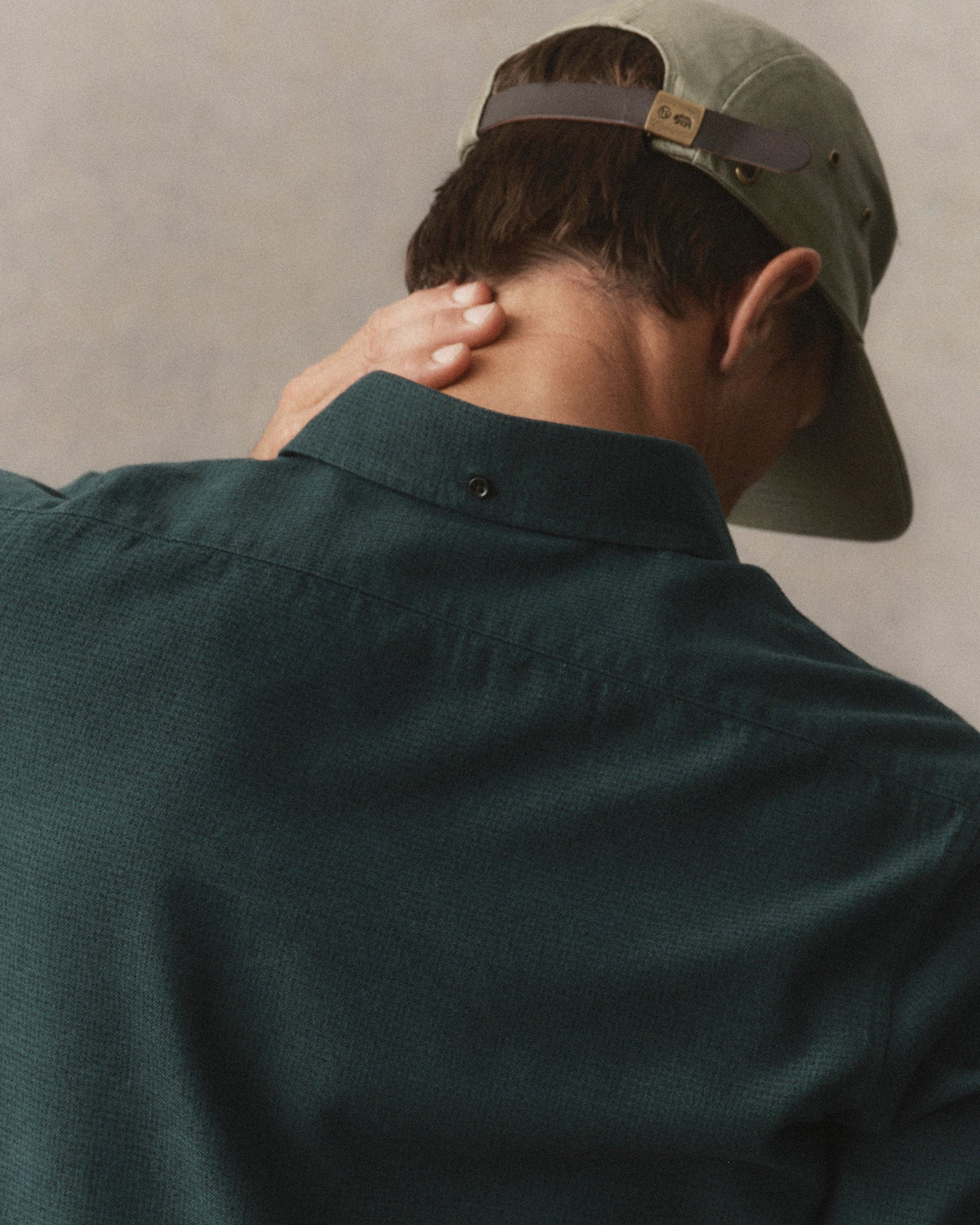 Taylor Stitch The Jack Houndstooth - Spruce Men's Tops - Sloane Boutique