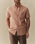 Taylor Stitch The Short Sleeve Jack - Desert Waffle Twist Men's Tops - Sloane Boutique