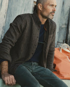Taylor Stitch The Wool Jack - Walnut Herringbone Men's Tops - Sloane Boutique