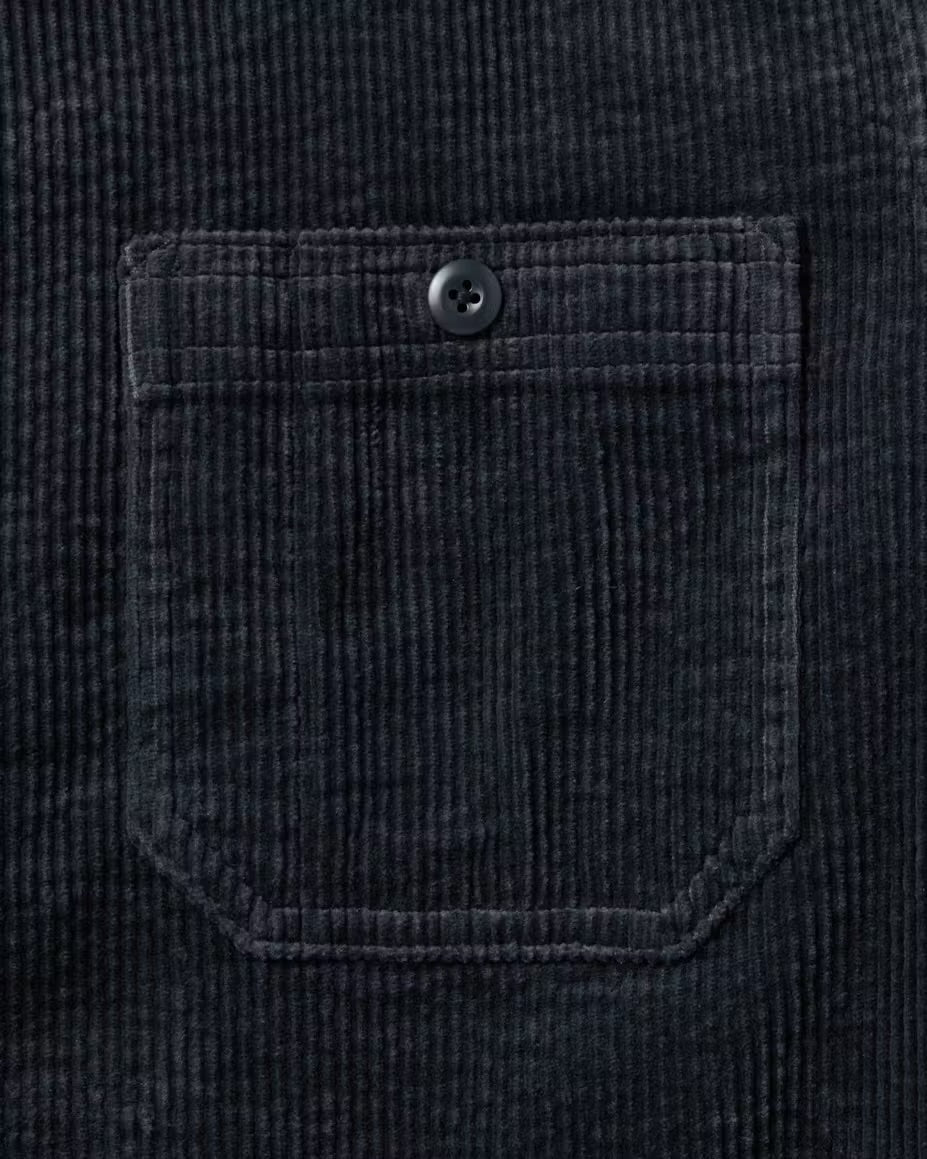 Taylor Stitch Utility Shirt Coduroy - Navy Men's Tops - Sloane Boutique
