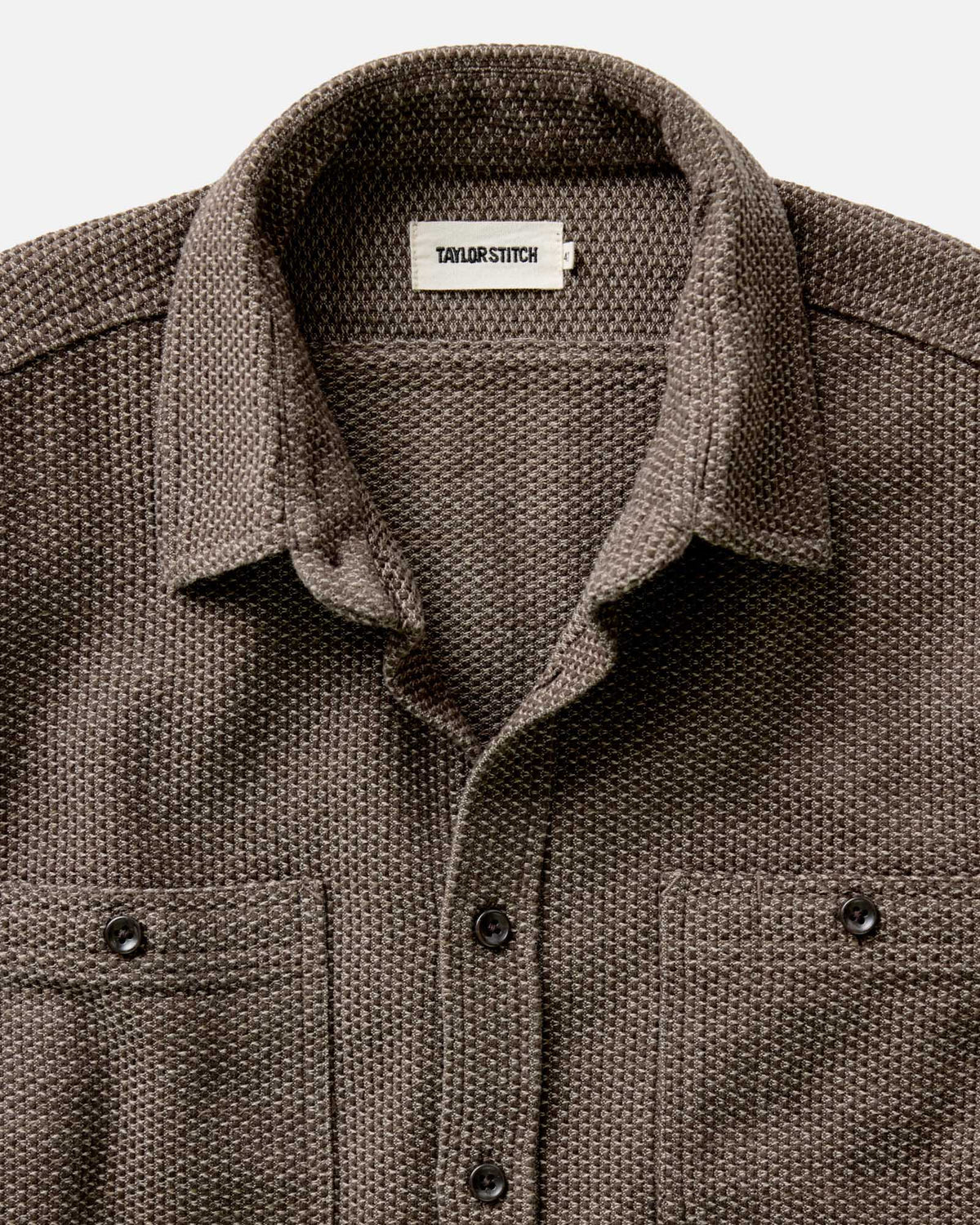 Taylor Stitch Utility Shirt - Mulch Sashiko Men's Tops - Sloane Boutique