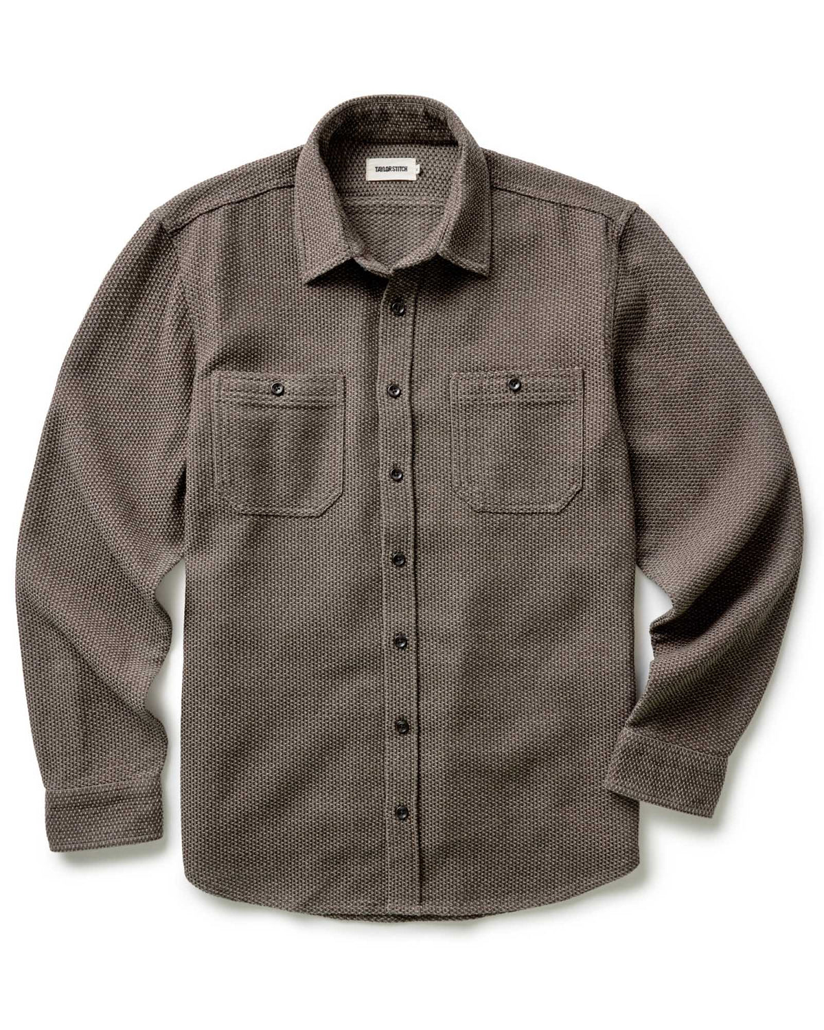 Taylor Stitch Utility Shirt - Mulch Sashiko Men's Tops - Sloane Boutique