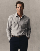 Taylor Stitch Yosemite - Mist Donegal Men's Tops - Sloane Boutique