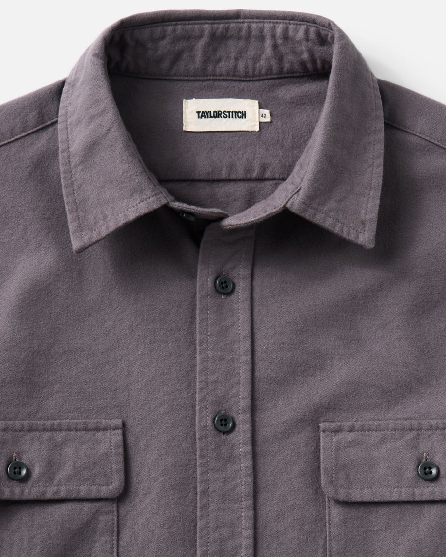 Taylor Stitch Yosemite Shirt- Dried Plum Men's Tops - Sloane Boutique