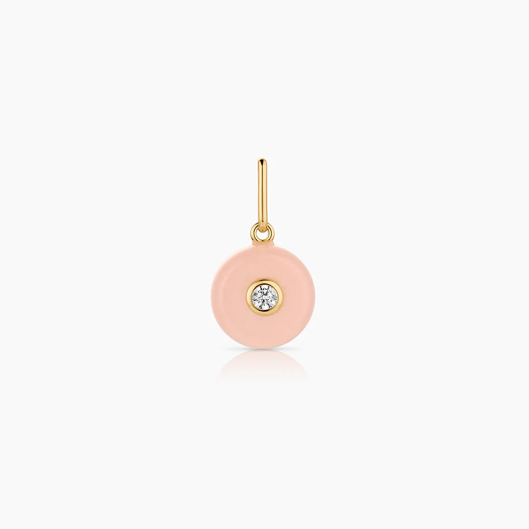 Thatch Bon Bon Charm - Pink Jade Jewelry - Sloane Boutique