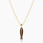 Thatch Fortuna Pendant - Tiger's Eye Jewelry - Sloane Boutique
