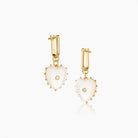 Thatch Isabel Heart Earring - MOP Jewelry - Sloane Boutique