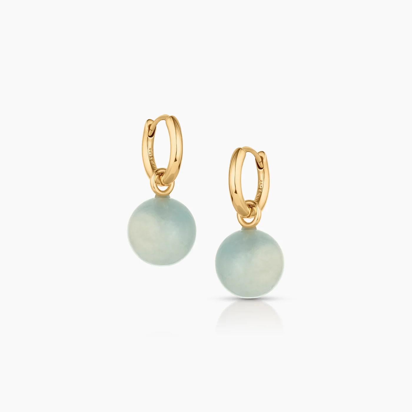 Thatch Jewelry Lucille Hoop Earrings - Aquamarine Jewelry - Sloane Boutique