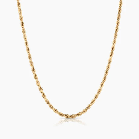 Thatch Jewelry Mini Bowie Rope Chain - 14k Gold Plate Jewelry - Sloane Boutique
