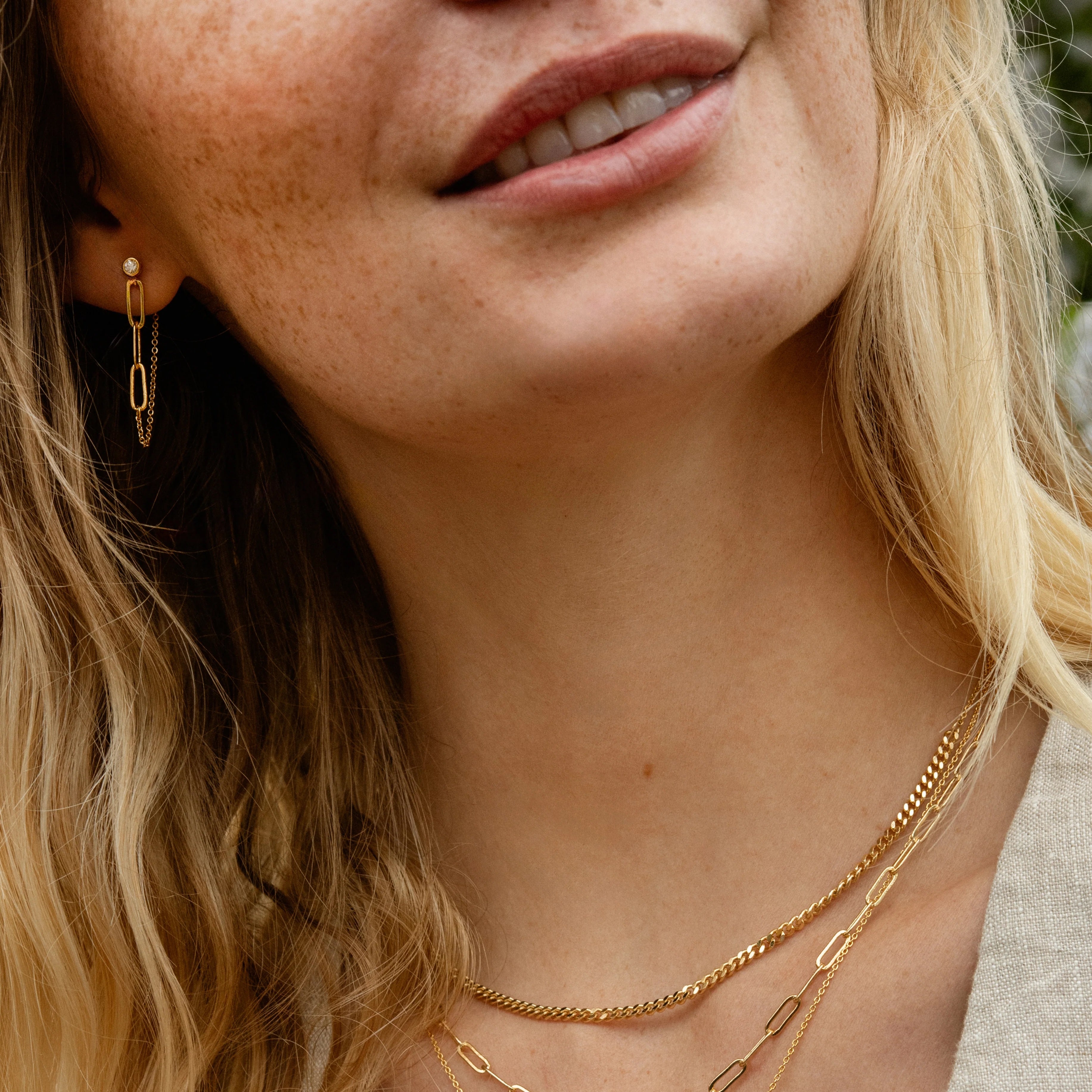 THATCH Juni Earrings - Clear Jewelry - Sloane Boutique