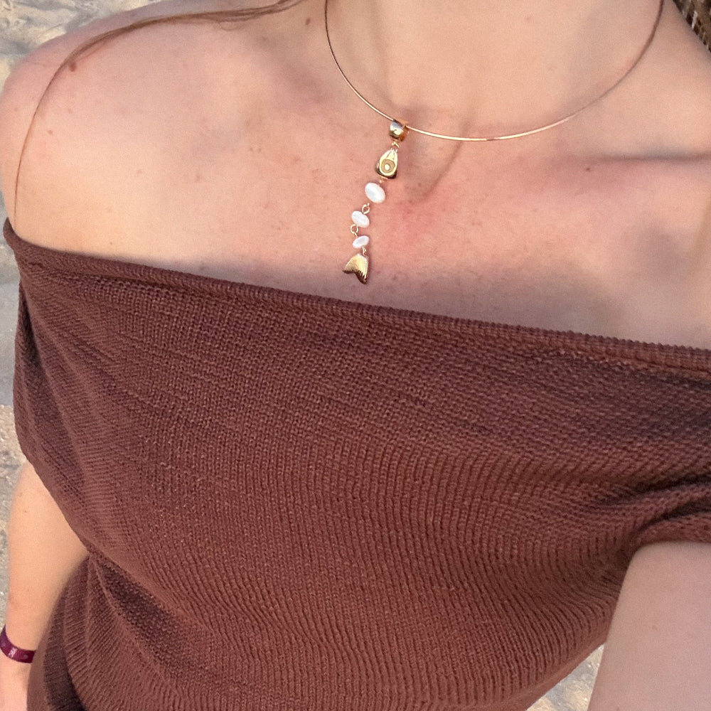 Thatch La Pez Charm - MOP Jewelry - Sloane Boutique