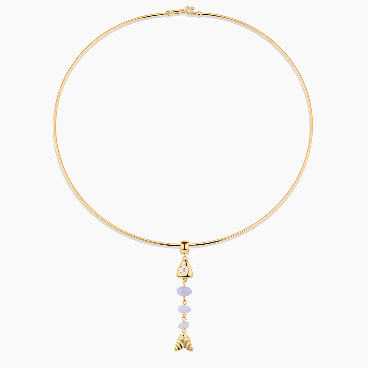 THATCH La Pez Fish Ball Charm - Blue Lace Jewelry - Sloane Boutique