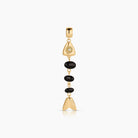 THATCH La Pez Fish Ball Charm - Onyx Jewelry - Sloane Boutique