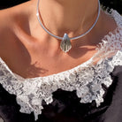 THATCH La Sirena Shell Charm - Rhodium Jewelry - Sloane Boutique