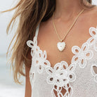 Thatch Malene Heart Charm - Mother of Pearl Jewelry - Sloane Boutique