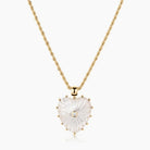 Thatch Malene Heart Charm - Mother of Pearl Jewelry - Sloane Boutique