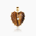 Thatch Malene Heart Charm - Tiger's Eye Jewelry - Sloane Boutique