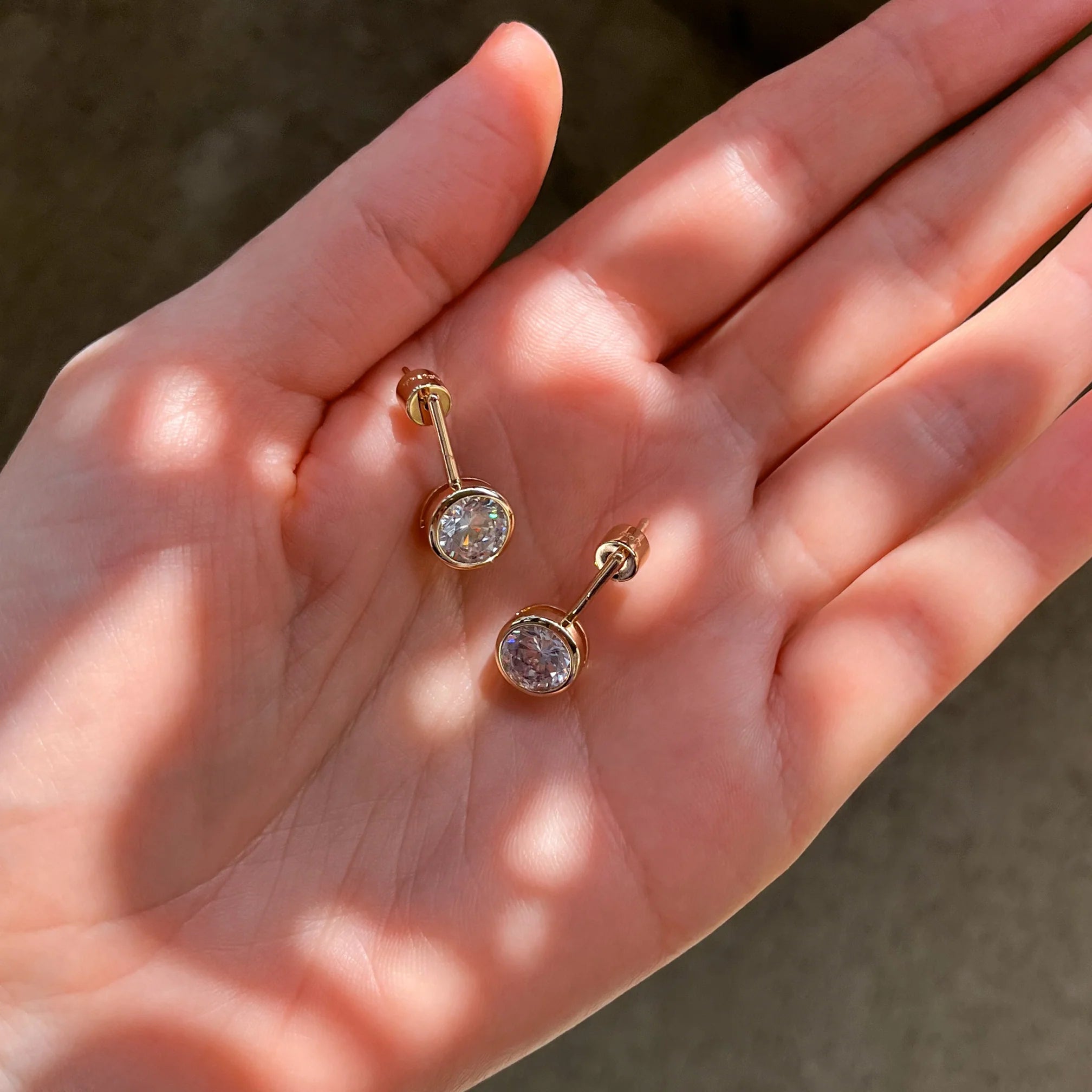 THATCH Noemi Grande Earrings - Gold Jewelry - Sloane Boutique