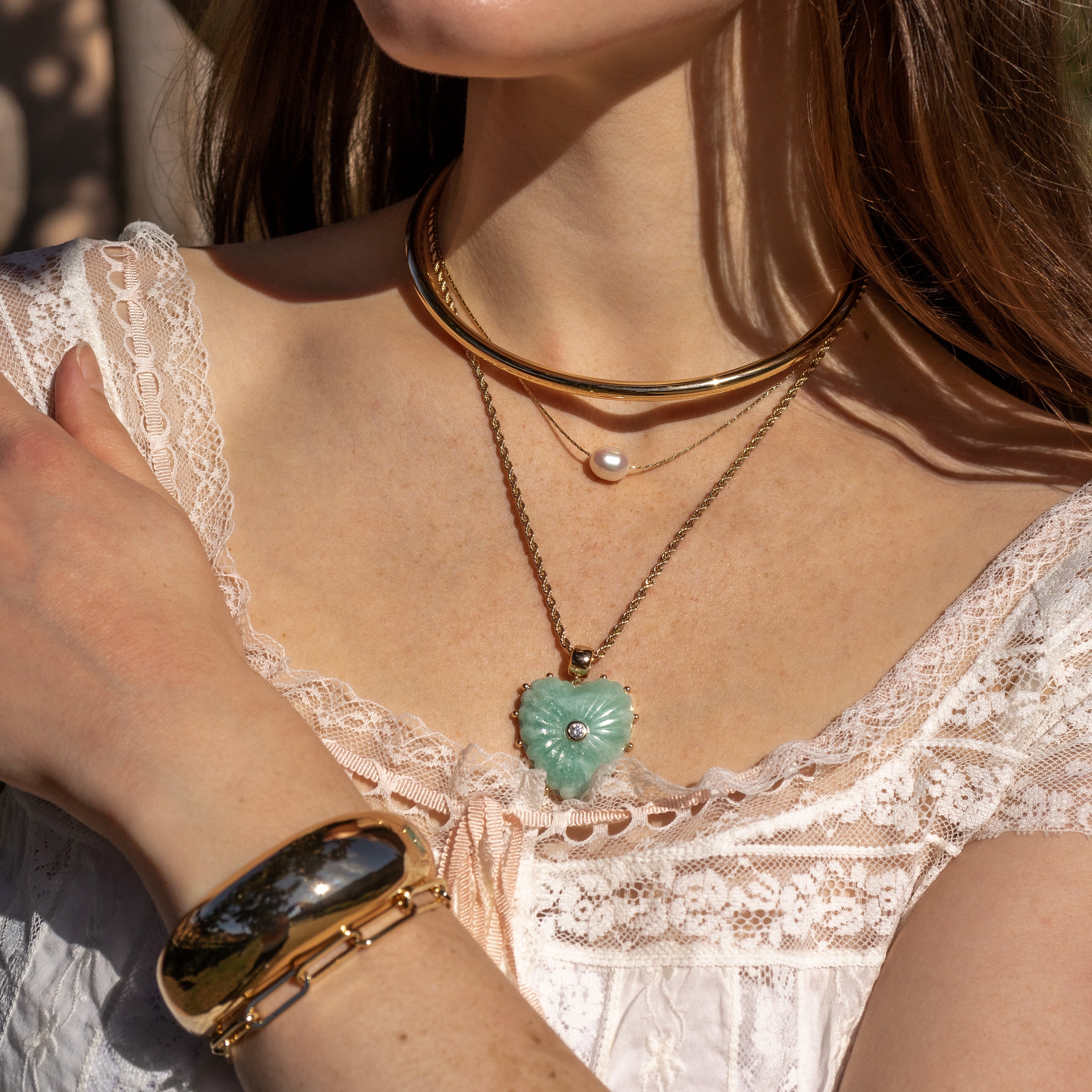 THATCH Ora Choker Necklace - Gold Jewelry - Sloane Boutique