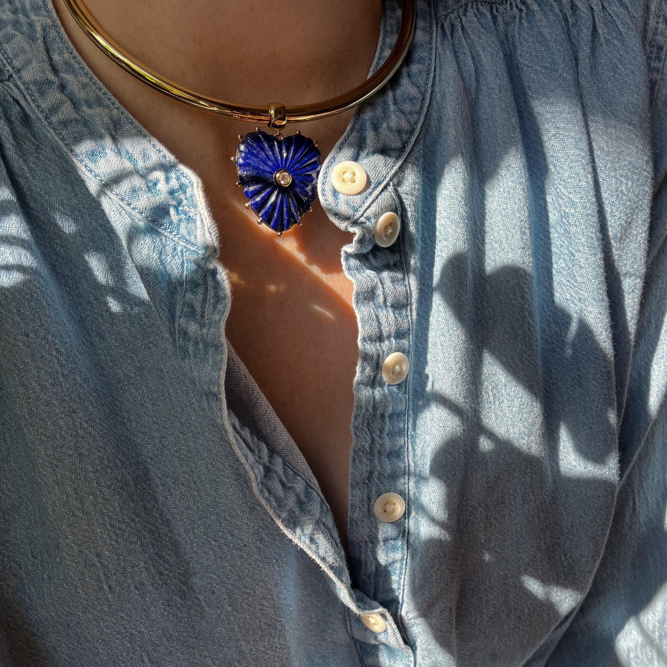 THATCH Ora Choker Necklace - Gold Jewelry - Sloane Boutique