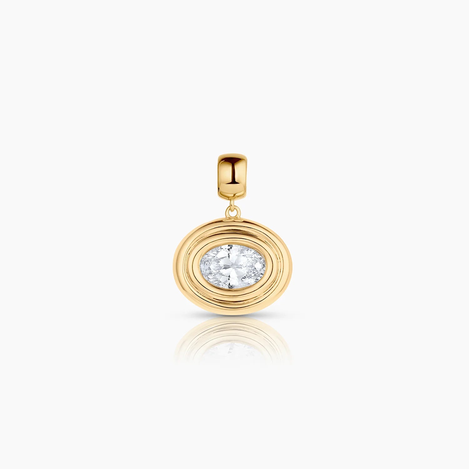 THATCH Starlet Oval Bail Charm - Gold Jewelry - Sloane Boutique