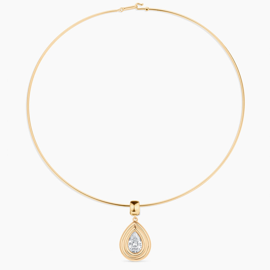 Thatch Starlet Teardrop Pendant - CZ Jewelry - Sloane Boutique