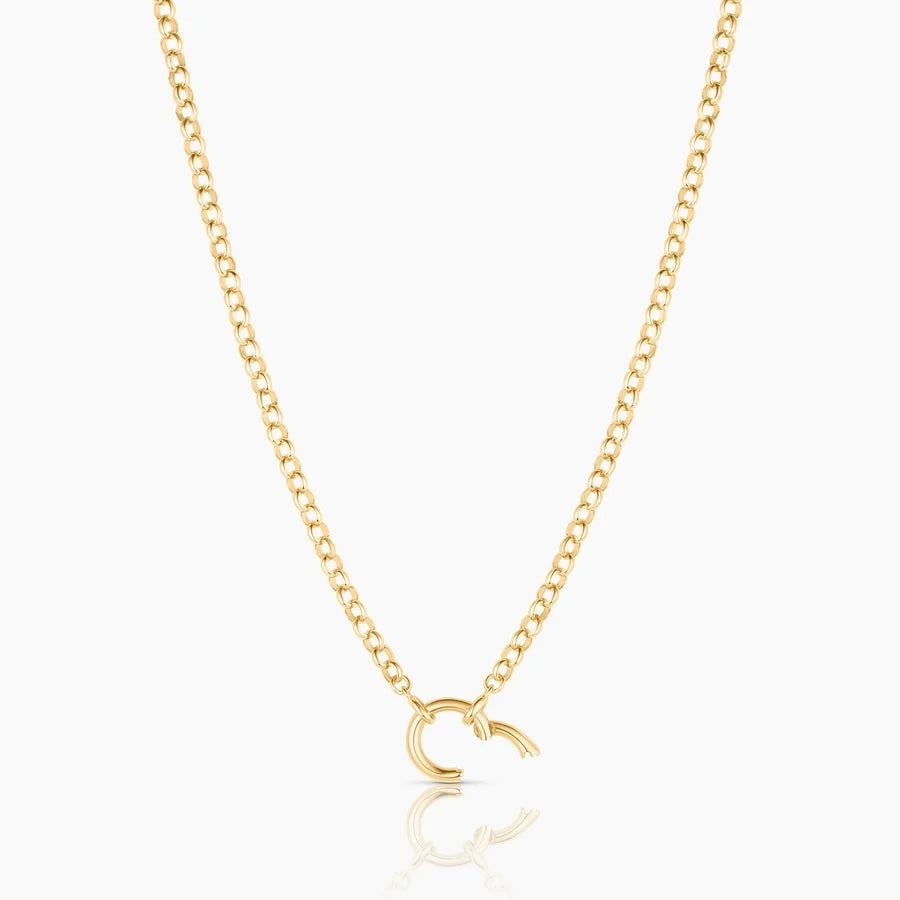 Thatch Vienna Rolo Charm Necklace - Gold Jewelry - Sloane Boutique