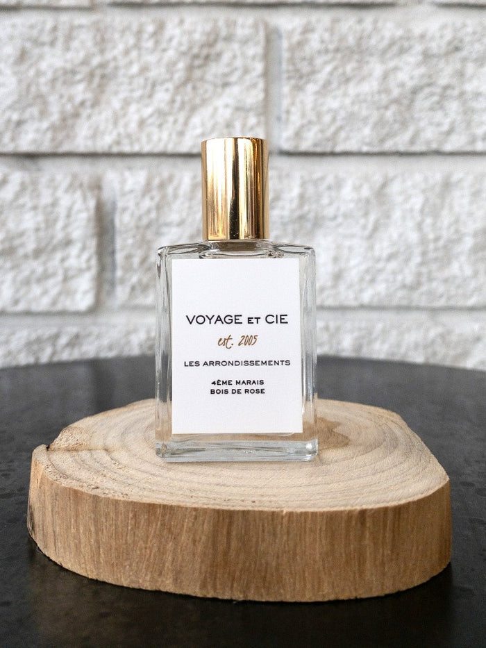 Voyage Et Cie Perfume Roll-On Oil - Bois De Rose / 4ème Marais Fragrance - Sloane Boutique