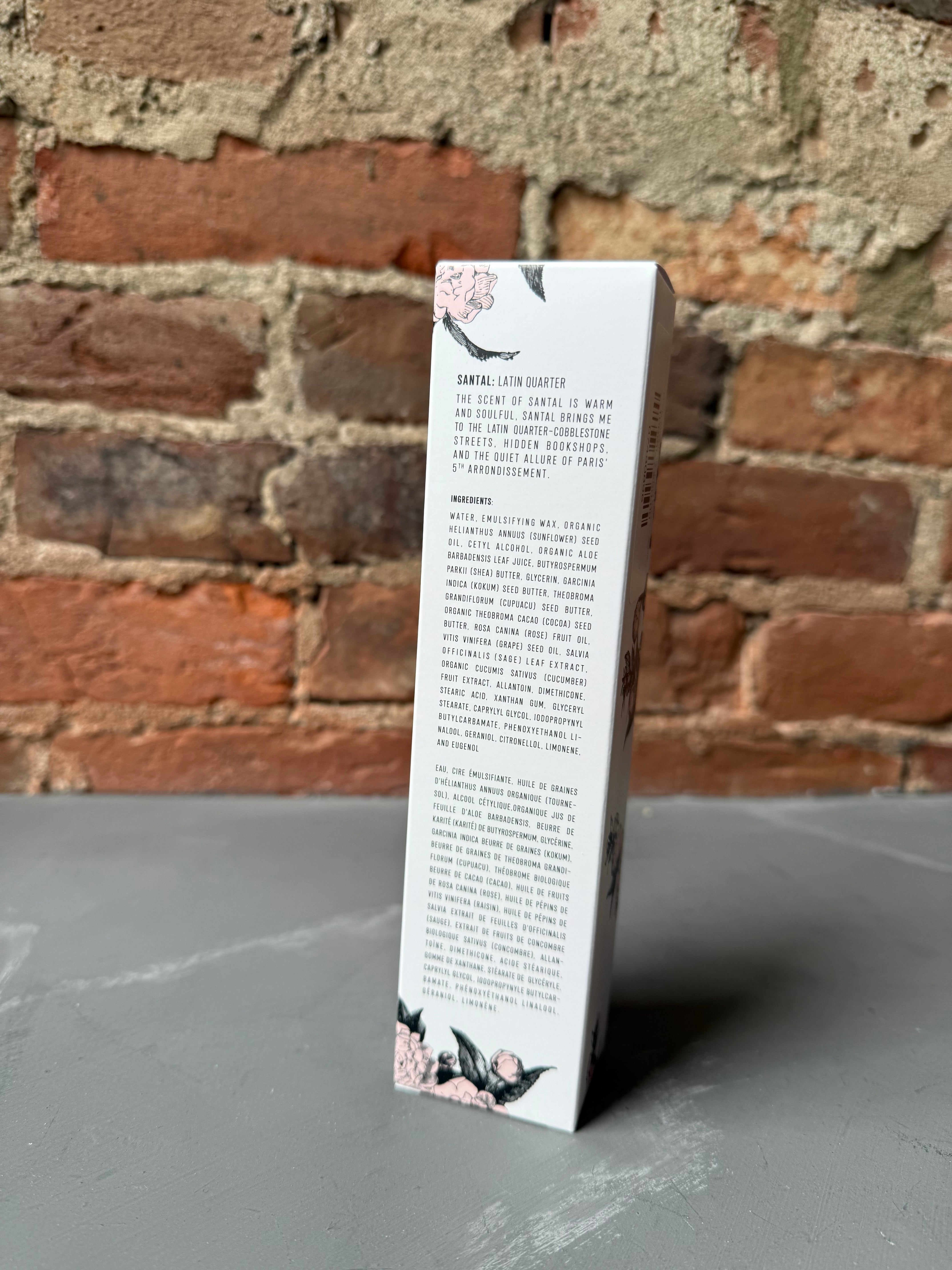 Voyage Et Cie Shea Butter Hand Cream - Santal Epicer / 5eme Quartier Latin Fragrance - Sloane Boutique