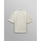Wax London Cotton Shapes EMB Milton Short Sleeve Tee - Ecru FIND ON MODEL PICS! Men's Tops - Sloane Boutique