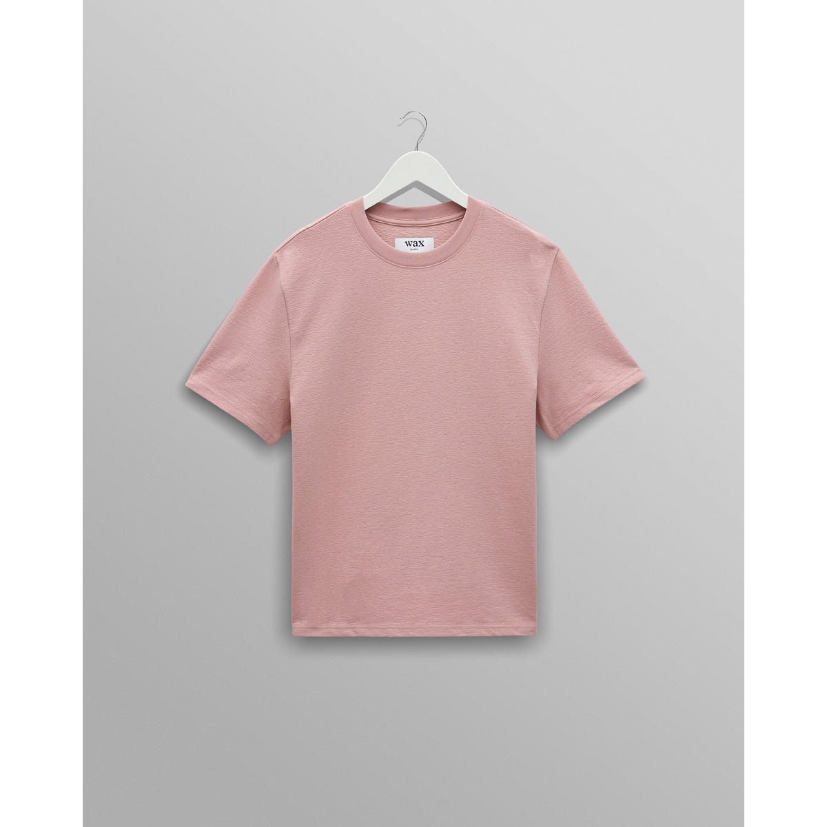 Wax London Dean Short Sleeve Tee - Jolt Dusty Pink Men's Tops - Sloane Boutique
